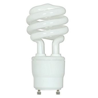26W 120V T3 GU24 Mini Spiral CFL Bulb by SATCO Lighting - Starlight Lighting USA and Canada